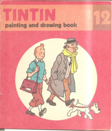 Kuifje: Tintin painting and drawing boook 12