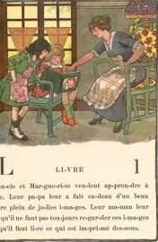A B C Je saurai lire. Alphabet méthodique et amusant par un papa