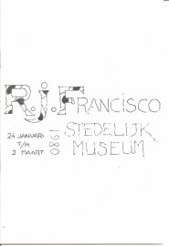 Catalogus Stedelijk Museum 668: R.J. Francisco
