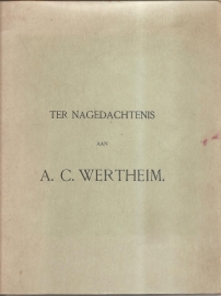 Boissevain, J.: "Ter nagedachtenis van A.C. Wertheim".