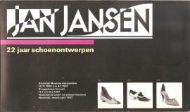 Catalogus Stedelijk Museum zonder nummer: Jan Jansen 22 jaar schoenontwerpen.