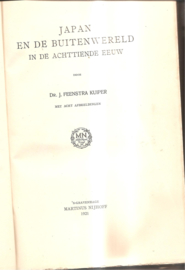 Feenstra Kuiper, dr. J.: Japan en de buitenwereld