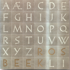 Rosbeek, goodwill-uitgave 51: Alfabet in steen