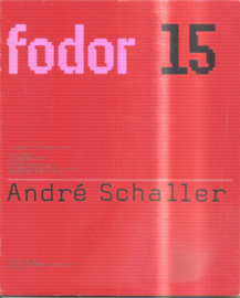Catalogus Fodor 15: André Schaller