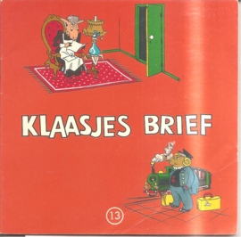 Flipje: Klaasjes brief