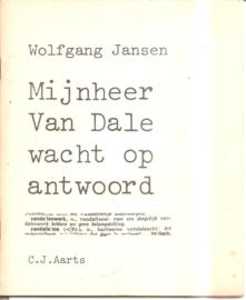 Jansen, Wolfgang: Mijnheer van Dale wacht op antwoord