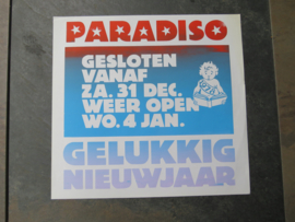 Paradiso: Gelukkig Nieuwjaaar