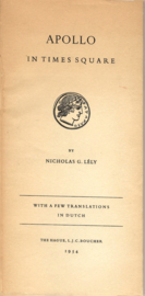 Lély, Nicolas G.: Apollo in Times Square