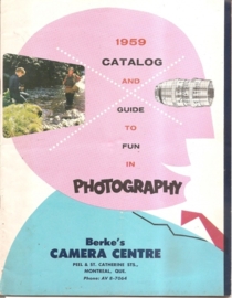 Catalog and Guide to fun in Photography 1959