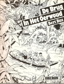 Oberon Zwartwit Reeks 44: "De brug in het oerwoud".