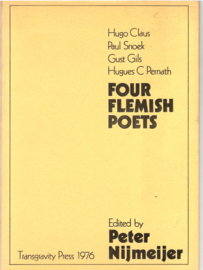 Nijmeijer, Peter (red.): Four Flemish Poets