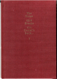 Komrij, Gerrit: The Straw that Breaks the Camel's back