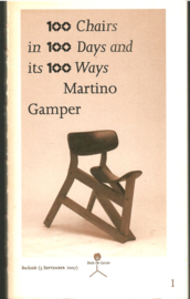 Gamper, Martino: 100 Chairs in 100 Days and its 100 Ways