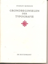Morison, Stanley: "Grondbeginselen der Typografie".