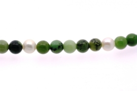 Collier Groene Chrysopraas