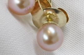 Perles Rose en Or