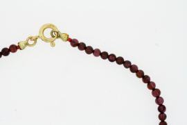 Armband Granaat & Goud