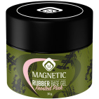 Magnetic Rubber Frosted Pink  30 ml in pot.  104502