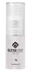 Glitter Spray White 118065