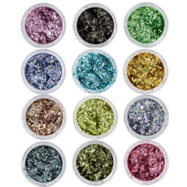 Nail art Confetti Inlay Glitter Kit