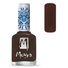 Moyra Stamping Nail Polish Dark Brown sp13