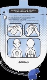 Defibtech defibrillatie-elektroden voor kinderen