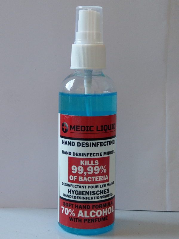 De goedkoopste van Nederland Medic Liquid- Handdesinfectie