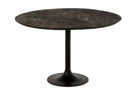 Round Dining Table – Mango wood in Black
