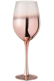 Wine Glasses Copper / Transparent