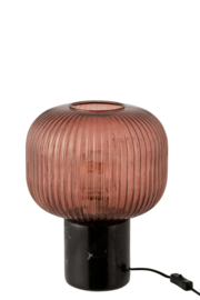 Table lamp Yufo in Red - Low and High model