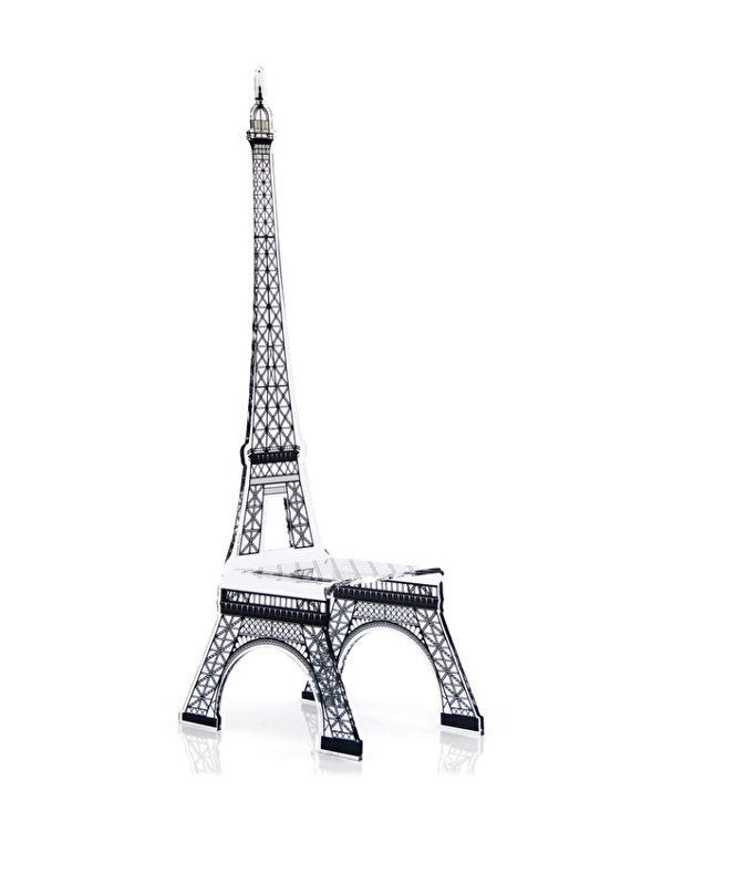 type ik heb nodig Vrouw Design Stoel - Eiffeltoren - Acrila
