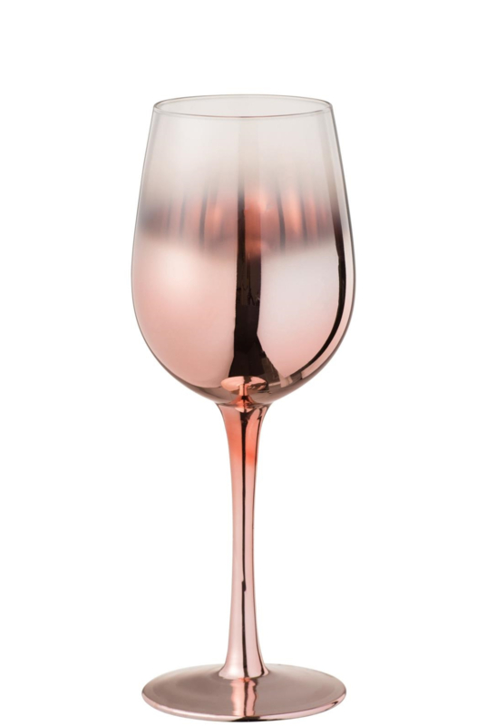 Wine Glasses Copper / Transparent
