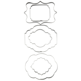 Wilton 417-7555 Plaque Cut-Outs Sets (6) 417-7555