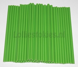 ~ Cakepopstokjes GROEN 150mm