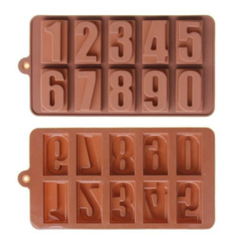 chocolate mold cijfers