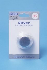 PME BC715 Silver Mini Baking Cups 45