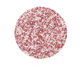 mini hartjes mix (roze,wit,rood)