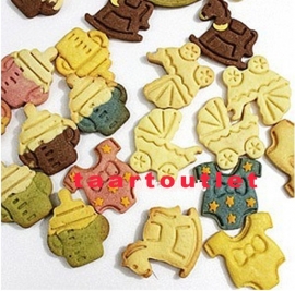 I baby cookie/fondant cutters Set