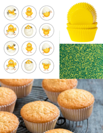 pasen cupcake  voordeel pakket