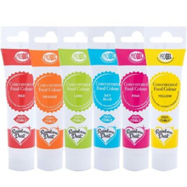 Progel Multi pack 6 kleuren regenboog