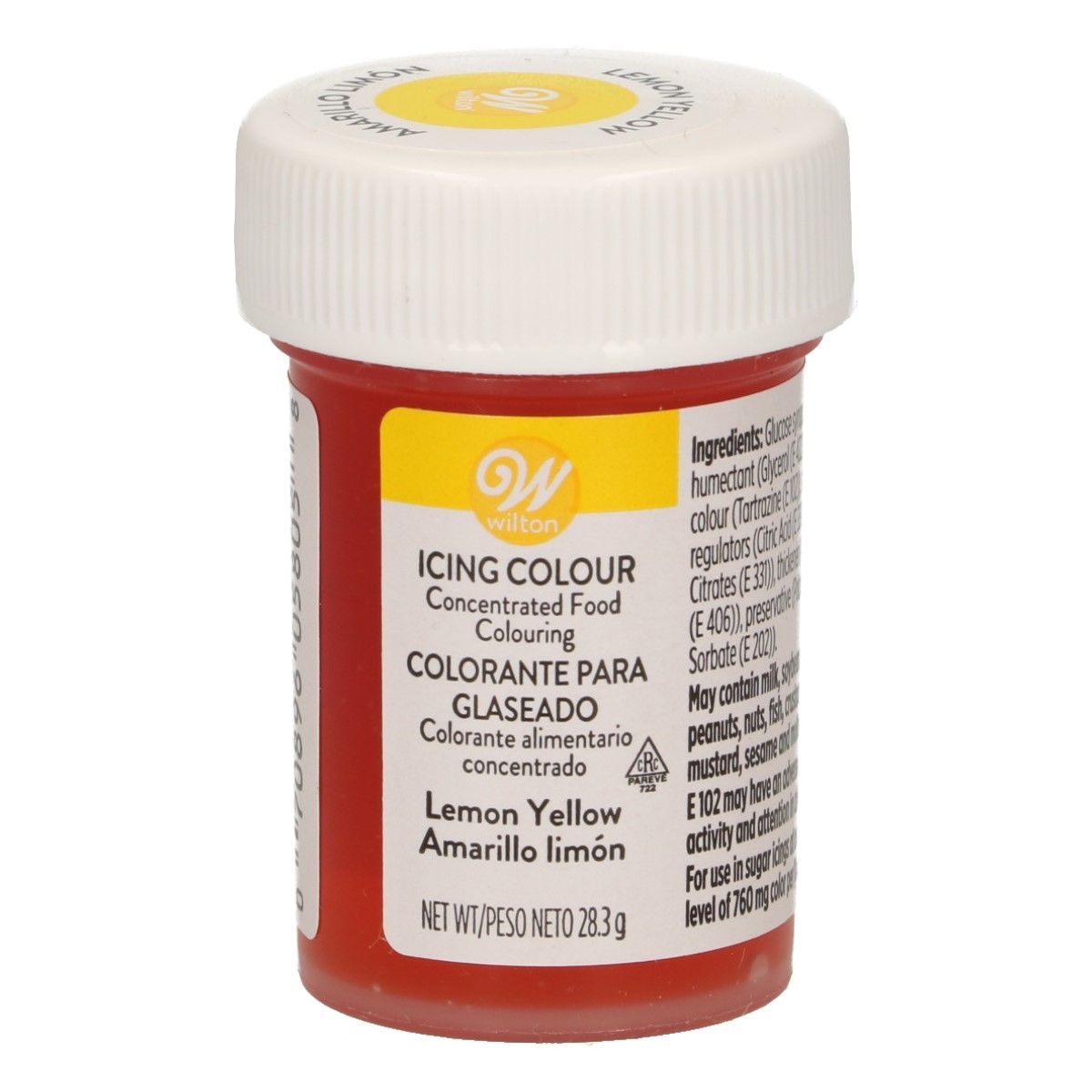 Wilton icing color lemon yellow