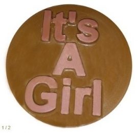 CK 90-16117 Chocolate Cookie Mold IT`S A GIRL