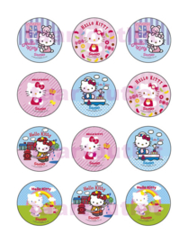 Hello Kitty 8 cupcake