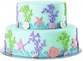 Wilton 409-2552 Sea Life Fondant and Gum Paste Mold