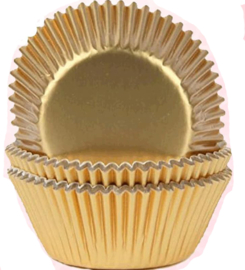 Goud Standaard Baking Cups 50 stuks