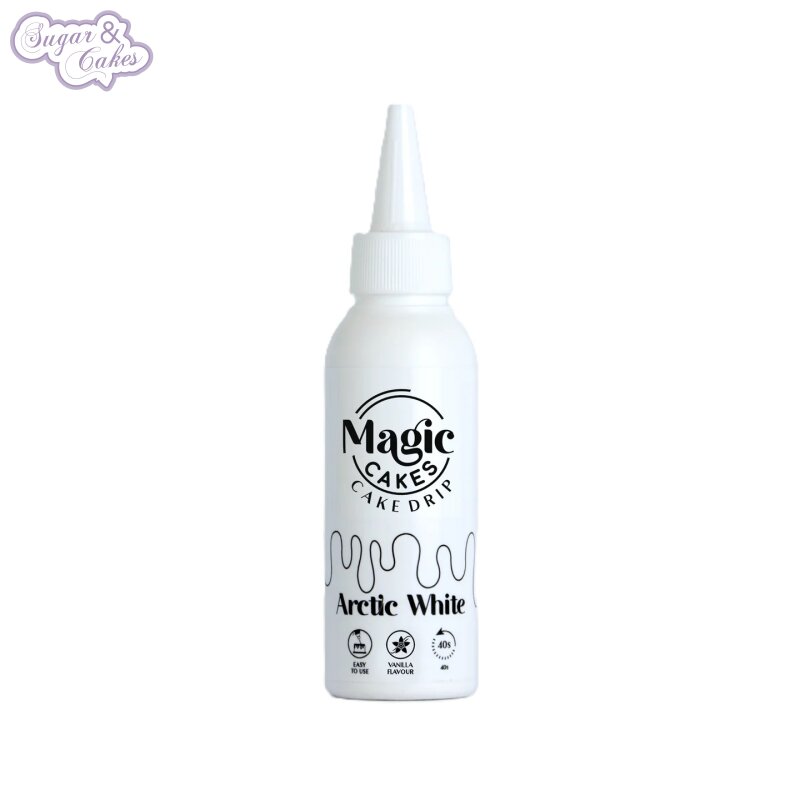 Magic cake drip artic white 100 gr.