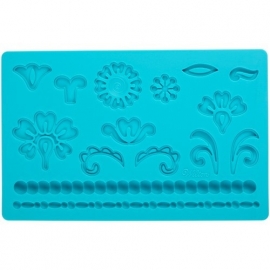 Wilton 409-2529 Fondant & Gum Paste Mold Damask 