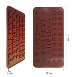 chocolate mold happy birthday