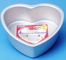 PME HRT083 Heart Extra Deep Cake Pan 20 x 7,5 cm