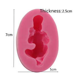 CV 35 -mold slapende baby